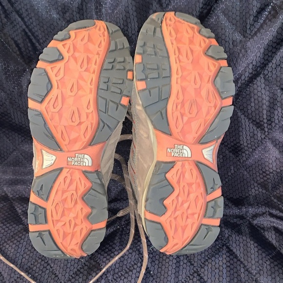 Boys North Face Vindicator Brown Suede Orange Ankle Hydo Seal Waterproof Boot 3 - Picture 10 of 10